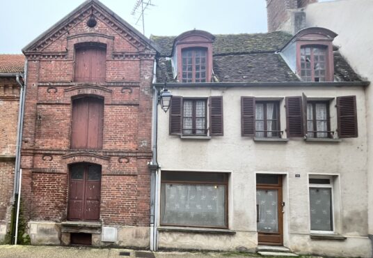 225 – Du potentiel à vendre à Donnemarie-Dontilly - 77520 Donnemarie-Dontilly, France - Amateurs de rénovation? investisseurs? cet ensemble immobilier est fait pour vous! Il se compose :…